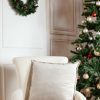 Beige velvet pillow cover - Image 3