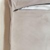 Beige velvet pillow cover - Image 5