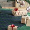 Black Watch tartan tree skirt with velvet edge - Image 4