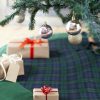 Black Watch tartan tree skirt with velvet edge - Image 3