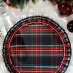 Black Watch tartan placemats