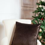 Brown Velvet pillow cover