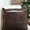 Brown velvet pillow cover - Image 4