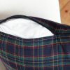 Green and brown tartan pillow cover - Image 2