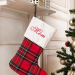 Royal Stewart tartan stocking