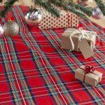 Royal Stewart tartan tree skirt